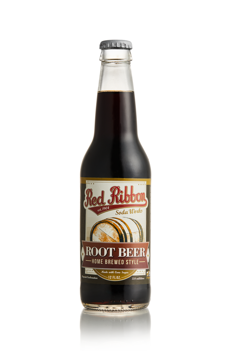 Red Ribbon 12 Fl. Oz. Root Beer Soda