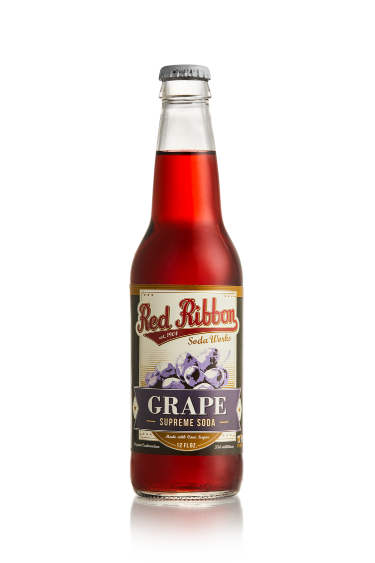 Red Ribbon 12 Fl. Oz. Grape Soda