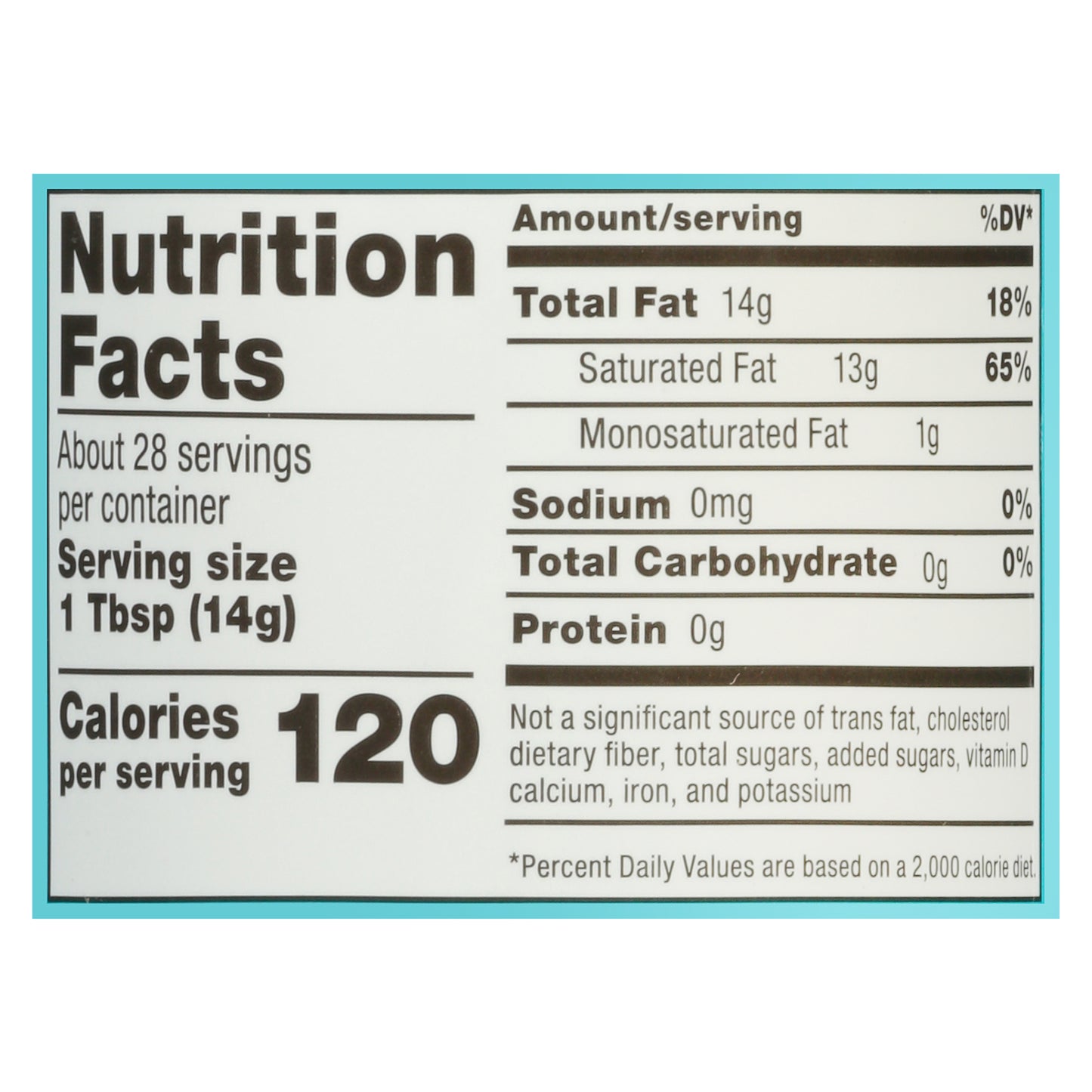 Inspired Organics Unrefined Coconut Oil 14 fl oz