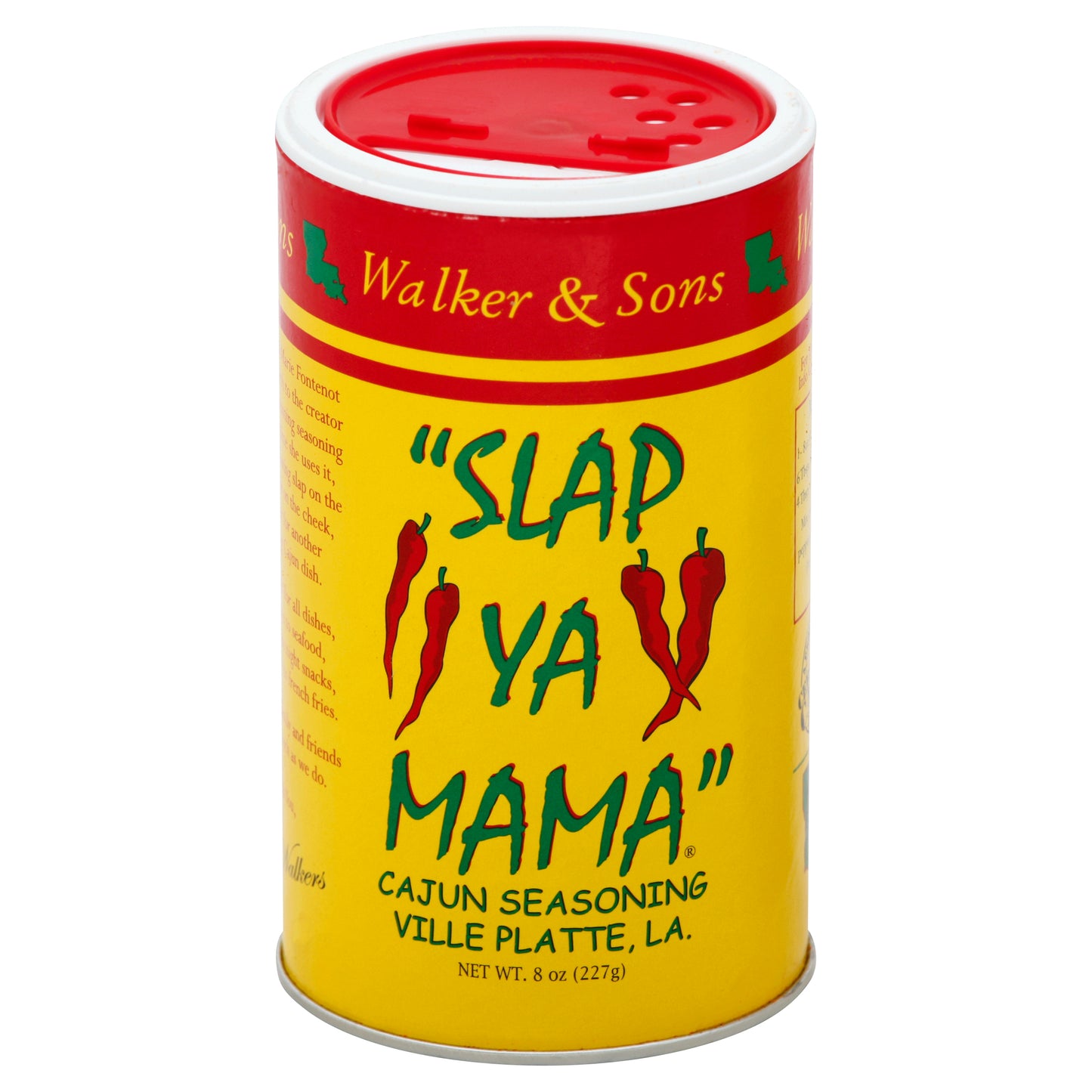 Walker & Sons Cajun Seasoning 8 oz - SLAP YA MAMA