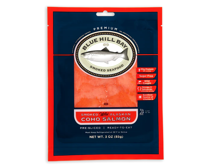 Blue Hill Bay Smoked Wild Alaskan Coho Salmon