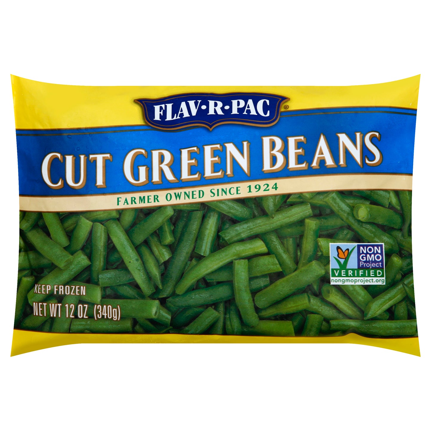 Flav-R-Pac Cut Green Beans 12 oz