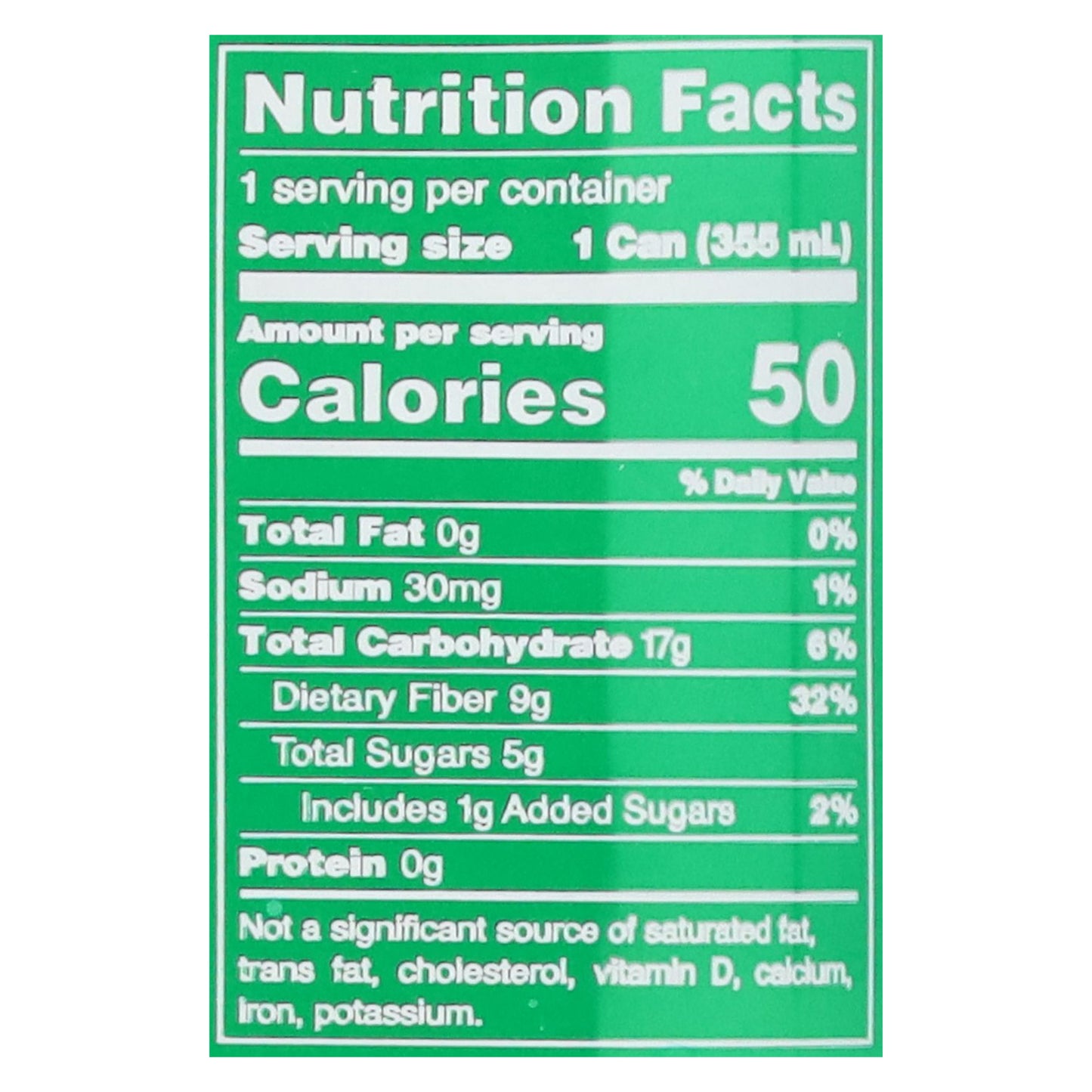 OLIPOP Lemon Lime Soda 12 fl oz