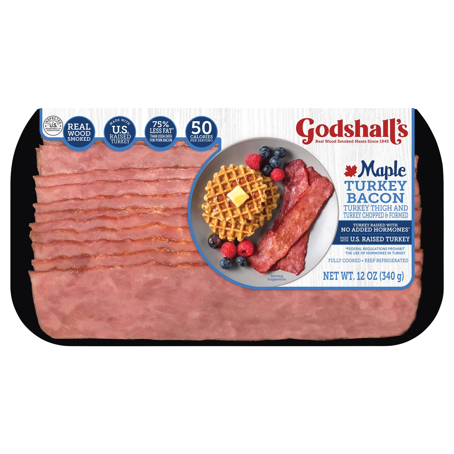 Godshall's Smoked Maple Turkey Bacon