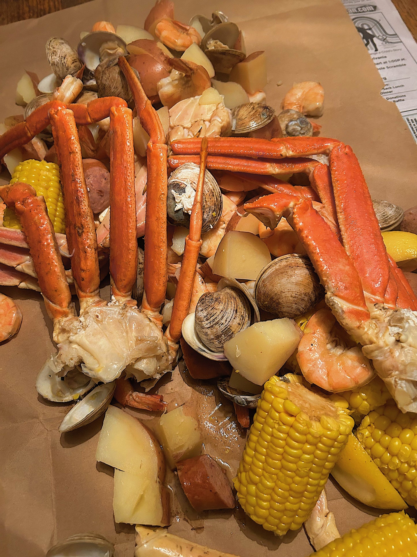 Wholey's Own Seafood Boil