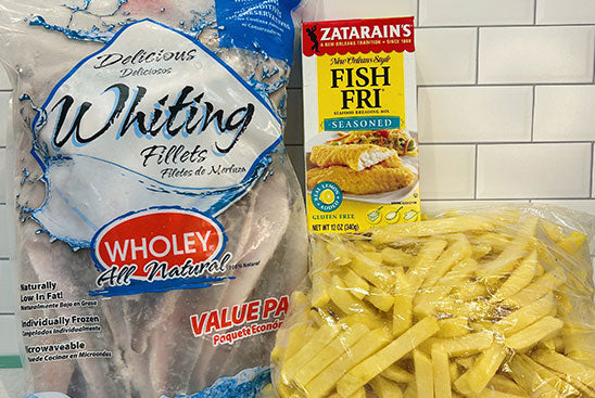 Wholey Whiting Family Fish Fry Pack