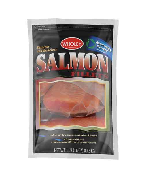 Wholey Salmon Fillets