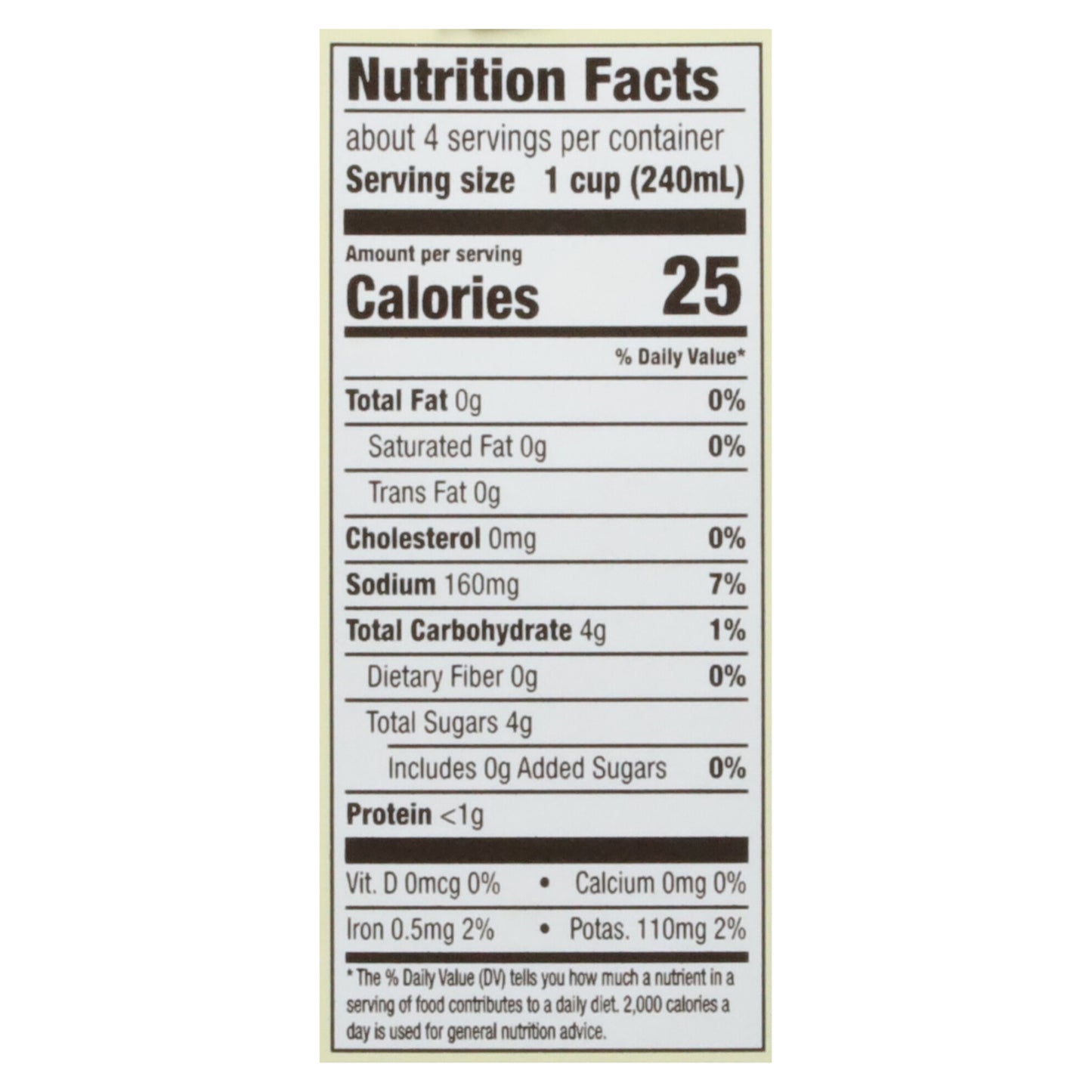 Kitchen Basics No Salt Added Vegetable Stock 32 oz., Carton
