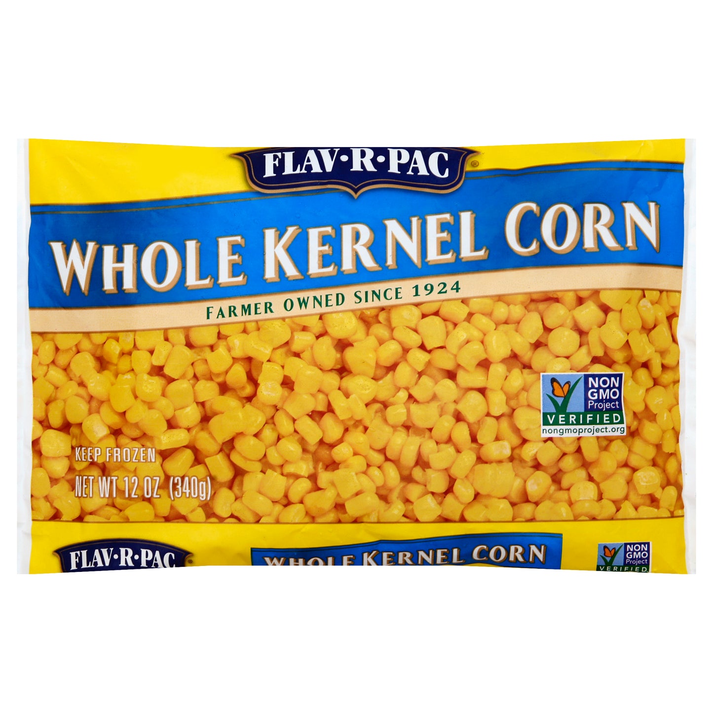 Flav-R-Pac Corn 12 oz - WHOLE KERNEL CORN