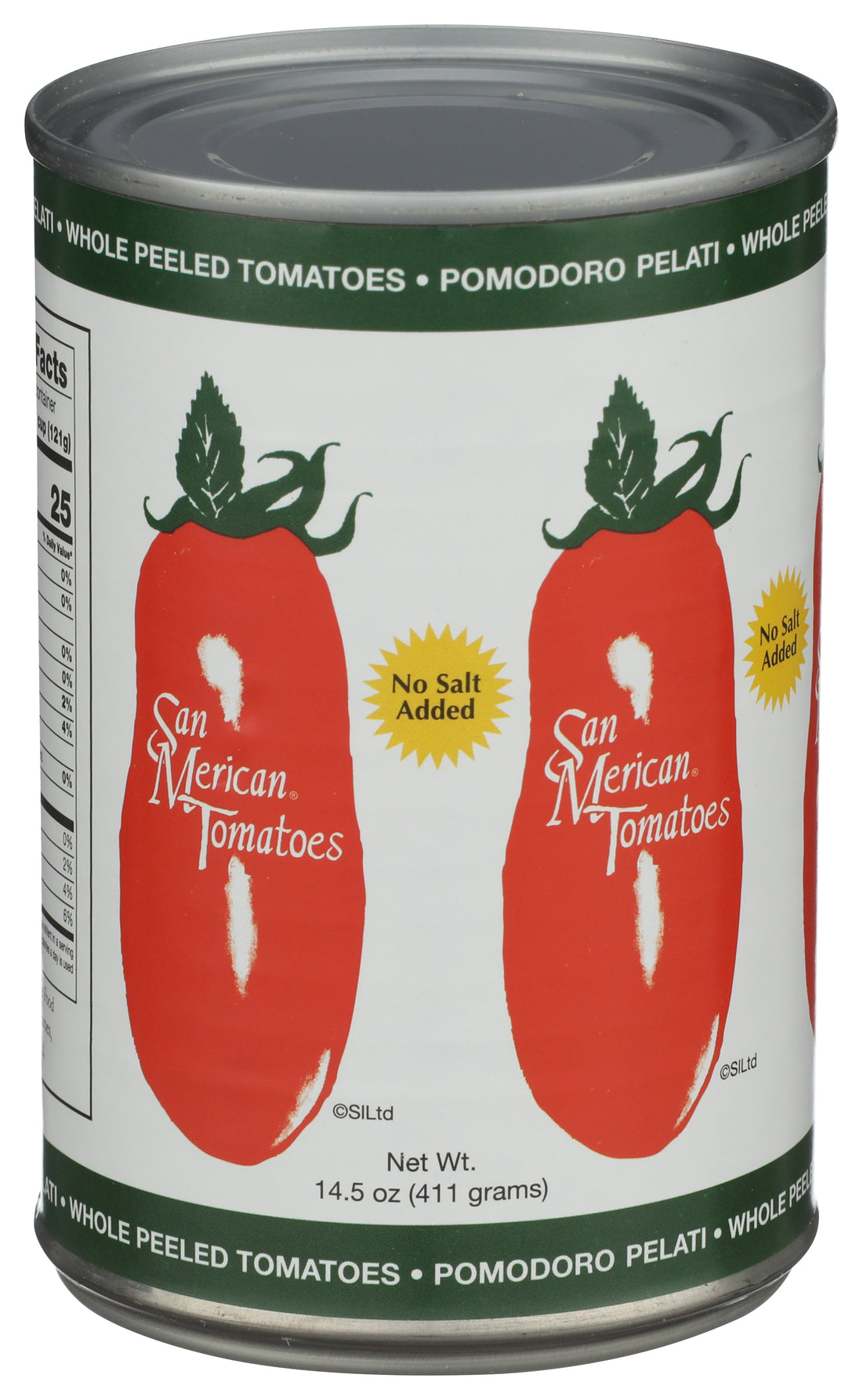 San Merican Whole Tomatoes Peeled 14.5 oz