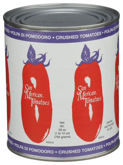 San Merican Crushed Tomatoes 28 oz