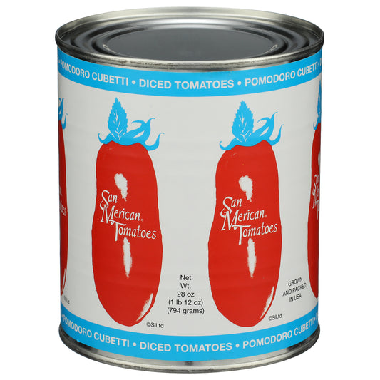 San Merican Diced Tomatoes 28 oz