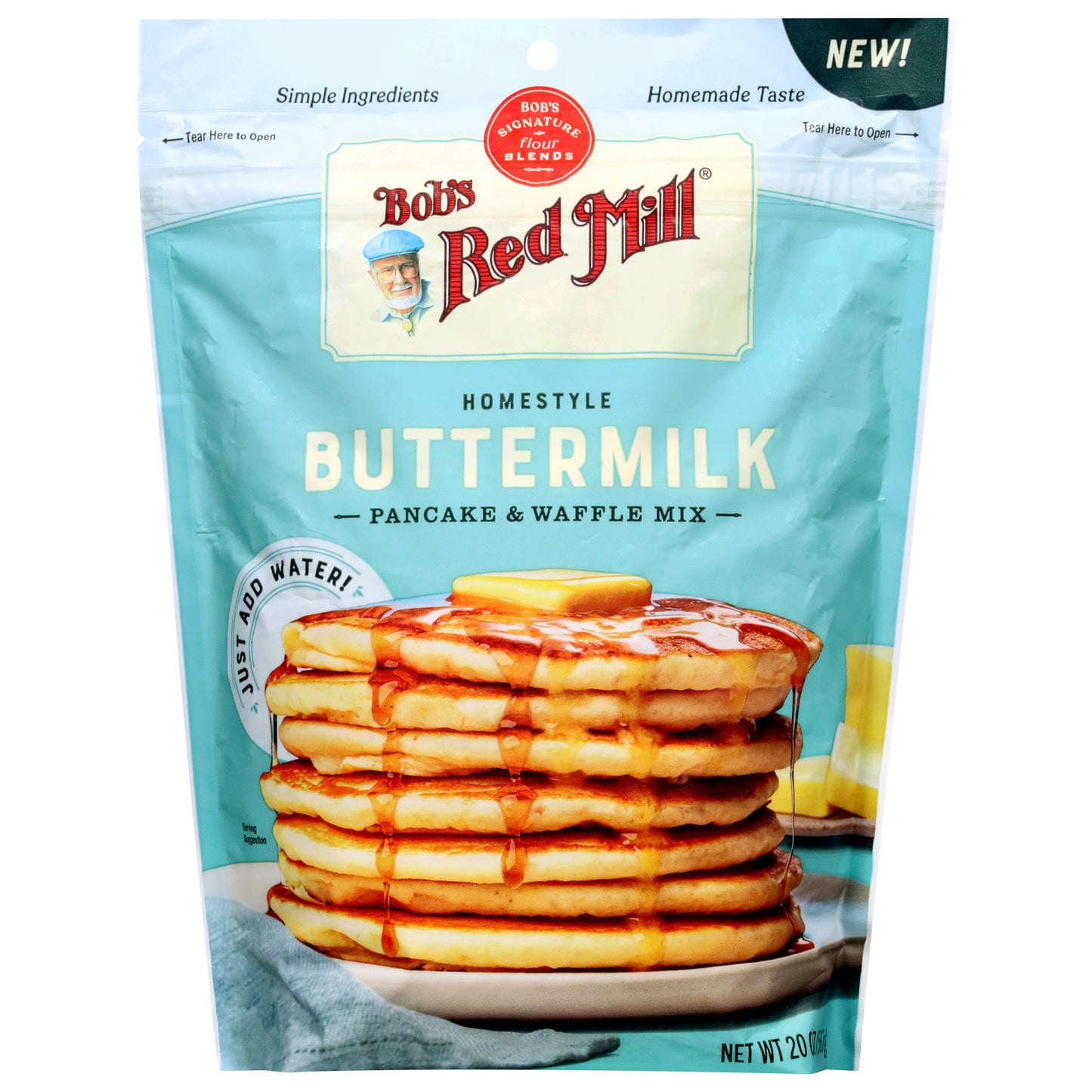 Bob's Red Mill Homestyle Buttermilk Pancake & Waffle Mix 20 oz
