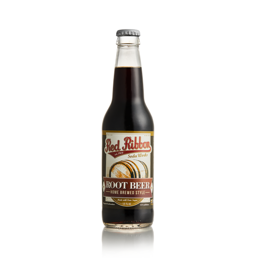 Red Ribbon 12 Fl. Oz. Root Beer Soda