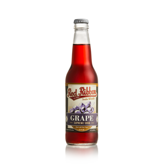 Red Ribbon 12 Fl. Oz. Grape Soda