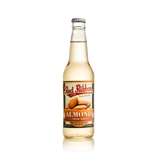Red Ribbon 12 Fl. Oz. Almond Cream Soda