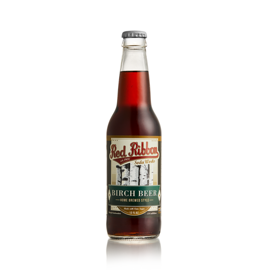 Red Ribbon 12 Fl. Oz. Birch Beer Soda