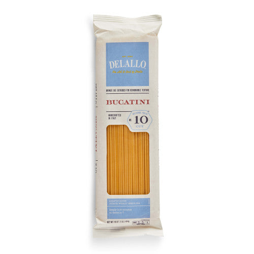 DeLallo Pasta Bucatini #10, 16oz
