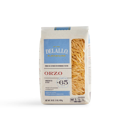 DeLallo Orzo No. 65 Cut Pasta