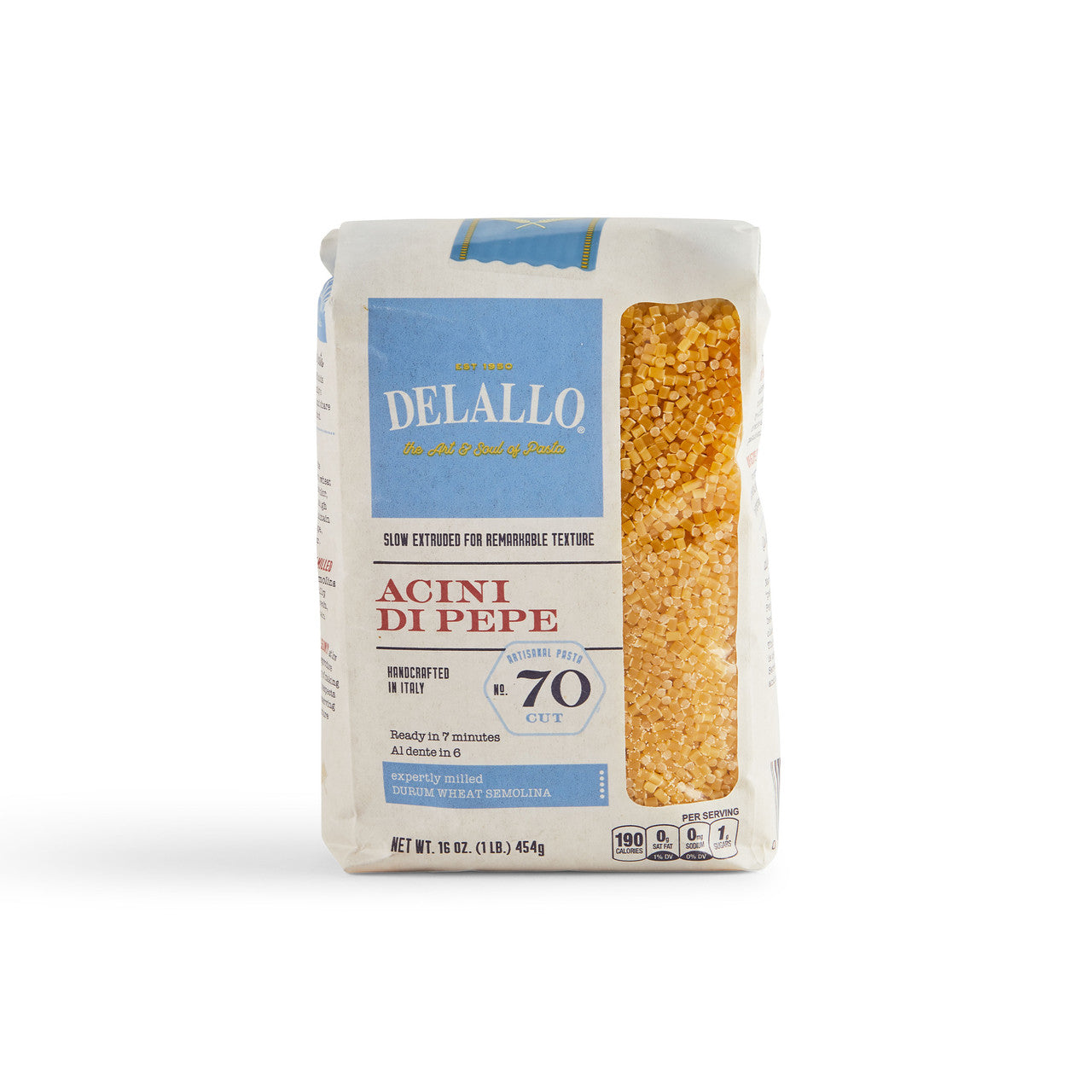 DeLallo Acini Di Pepe #70 Pasta 16 Oz