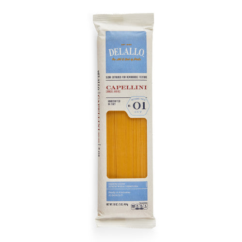 DeLallo Capellini, Angel Hair, No. 01 Cut 16 Oz