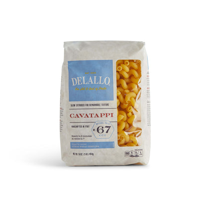 DeLallo Pasta Bag Cavatappi 16 Oz