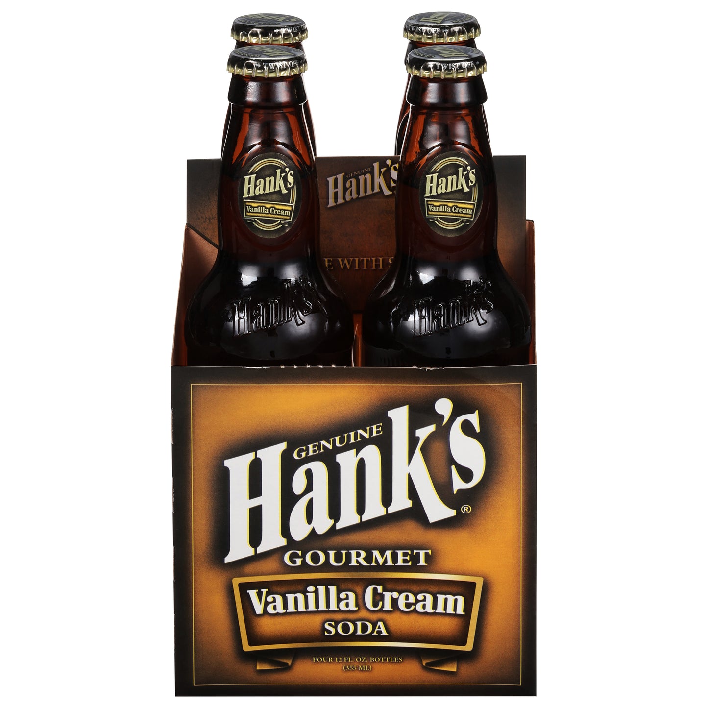 Hank's Gourmet Vanilla Cream Soda 4 Pack