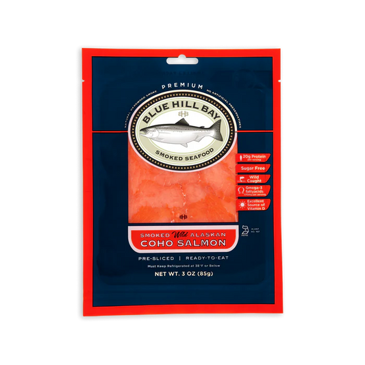 Blue Hill Bay Smoked Wild Alaskan Coho Salmon