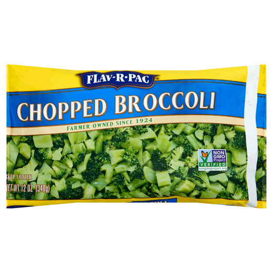 Flav-R-Pac Broccoli 12 oz - CHOPPED BROCCOLI