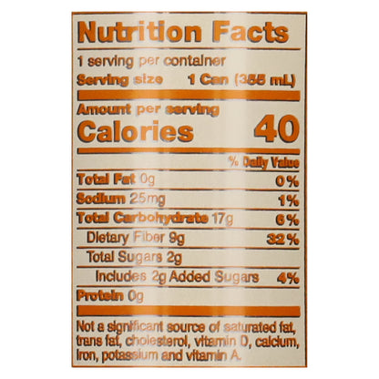 Olipop Cream Soda, A New Kind of Soda 12 fl oz