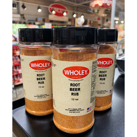 Wholey Root Beer Rub, 12 oz.