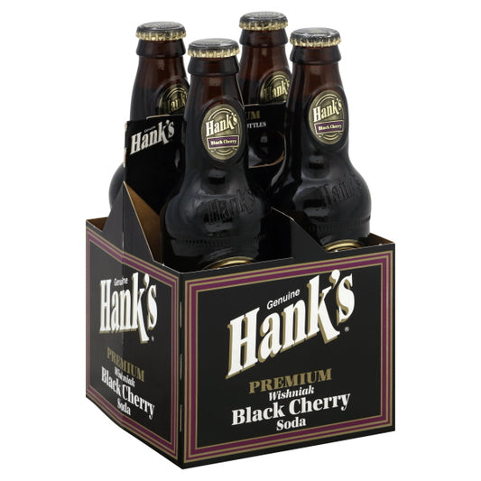 Hank's Soda Black & Cherry 4 Pack