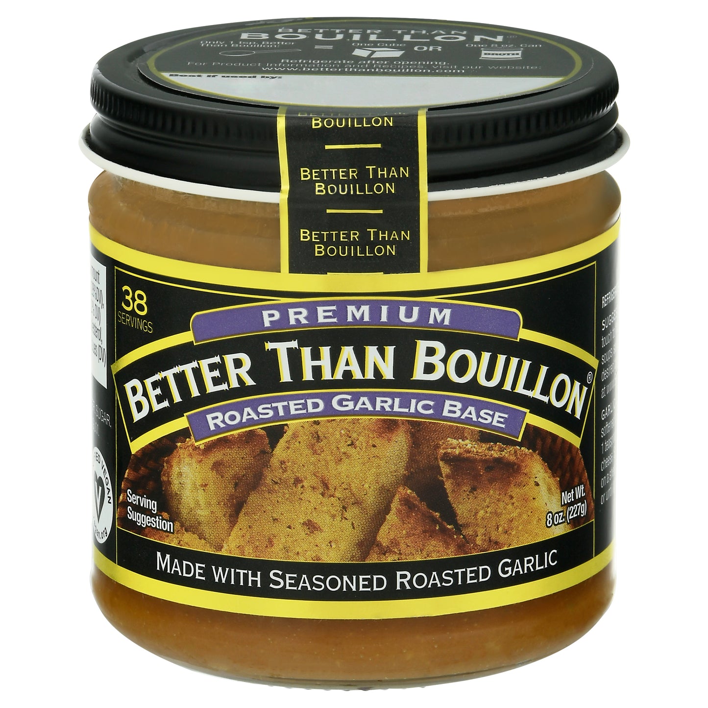Better Than Bouillon Premium Roasted Garlic Base 8 oz