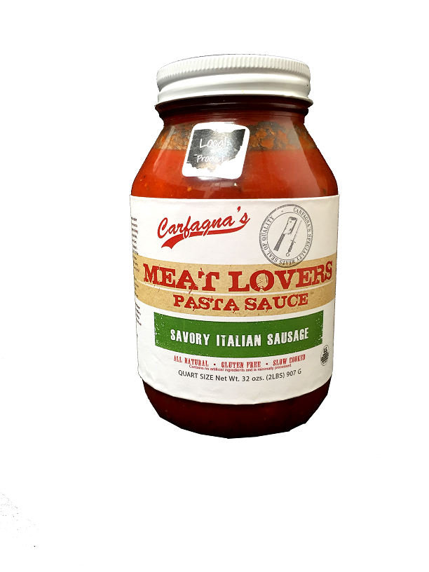 Carfagna's Meat Lover's Savory Italian Sausage Pasta Sauce
