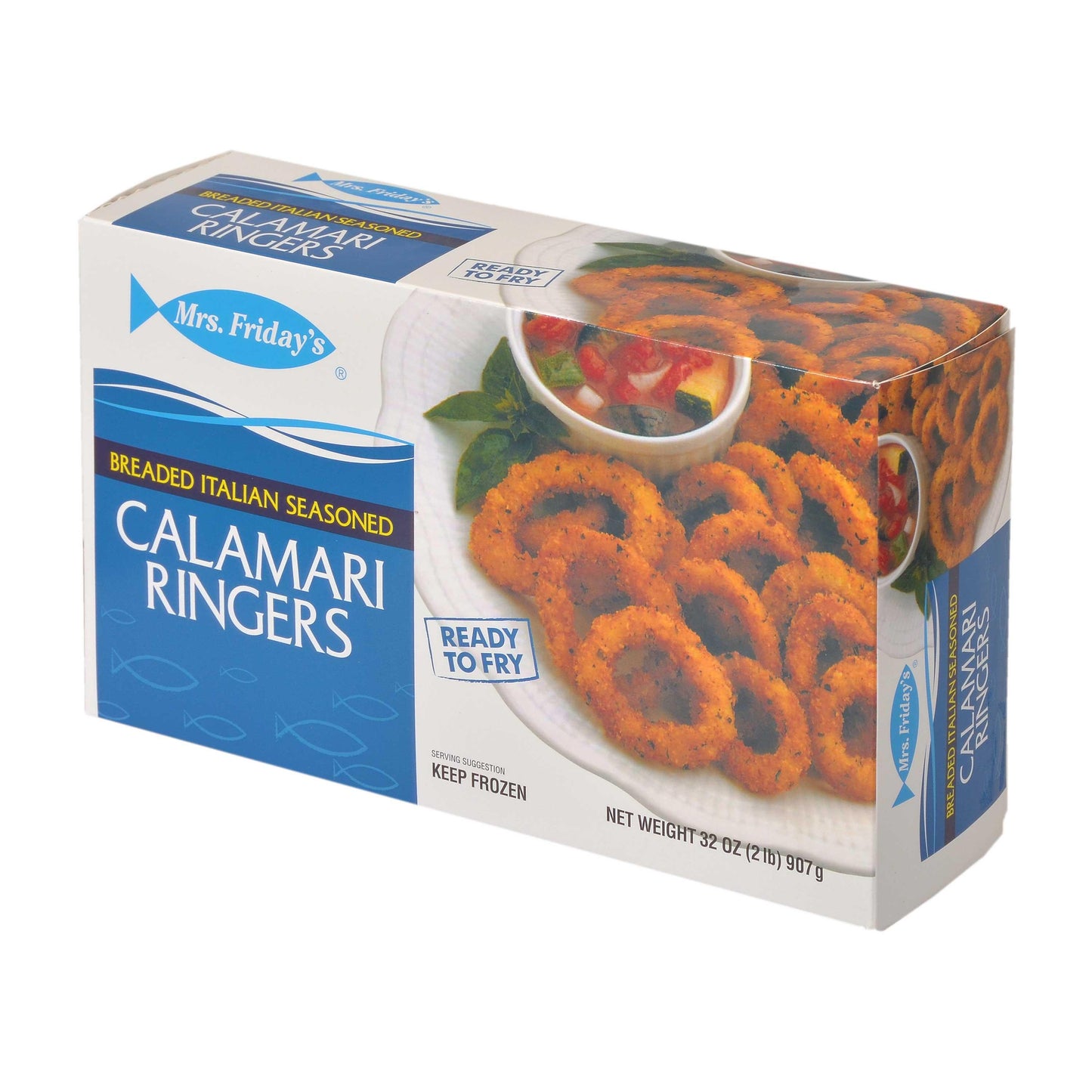 Mrs. Friday's Breaded Italian Calamari Ringers