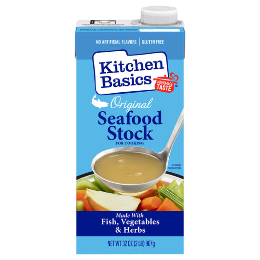 Kitchen Basics Seafood Stock Original 32 oz., Carton