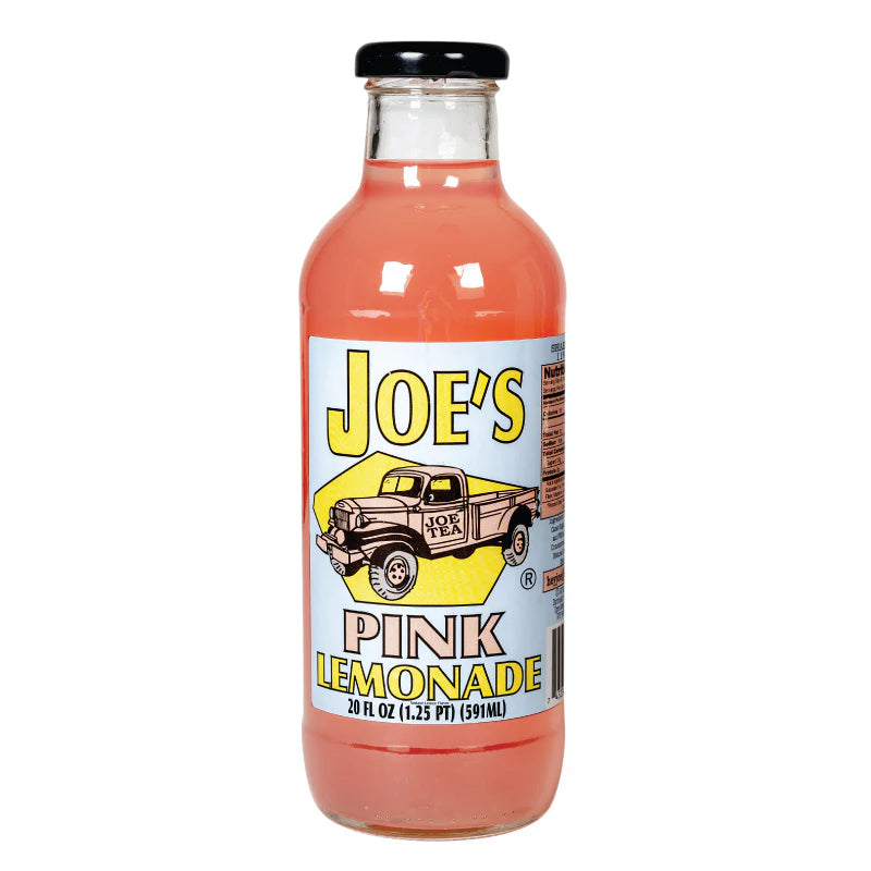 Joe Tea Pink Lemonade - 20 oz. Glass