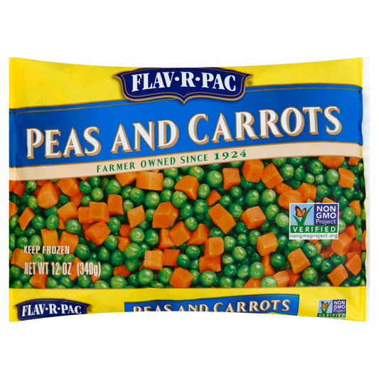 Flav-R-Pac Peas and Carrots 12 oz
