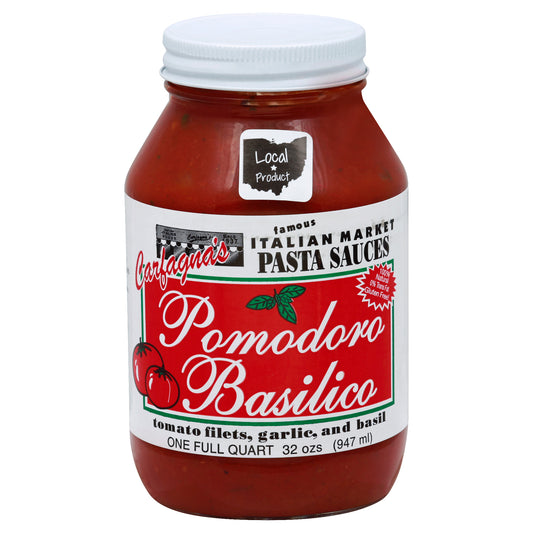 Carfagna's Pomodoro Basilico Sauce 32 oz.