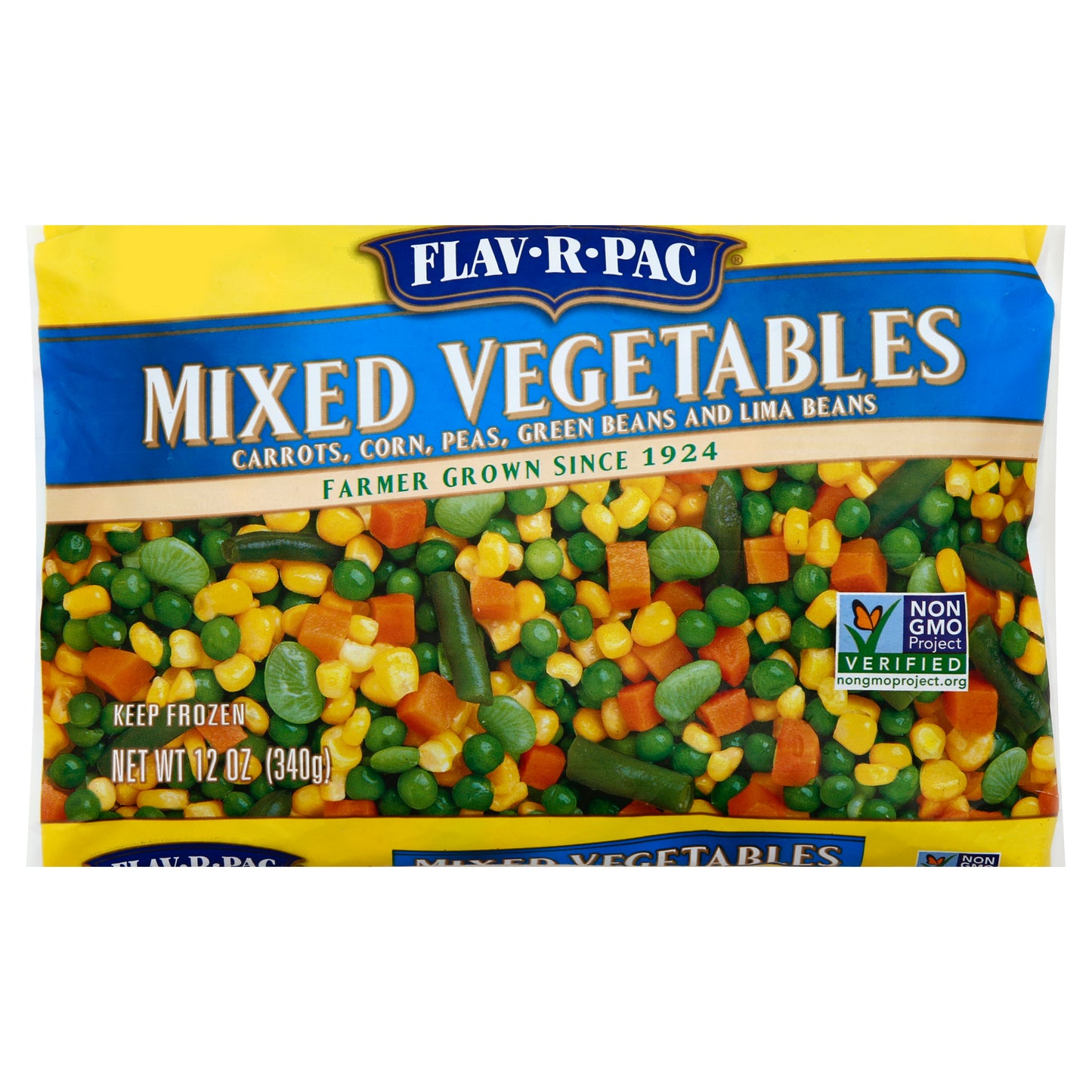 Flav-R-Pac Mixed Vegetables 12 oz