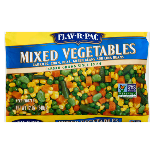 Flav-R-Pac Mixed Vegetables 12 oz