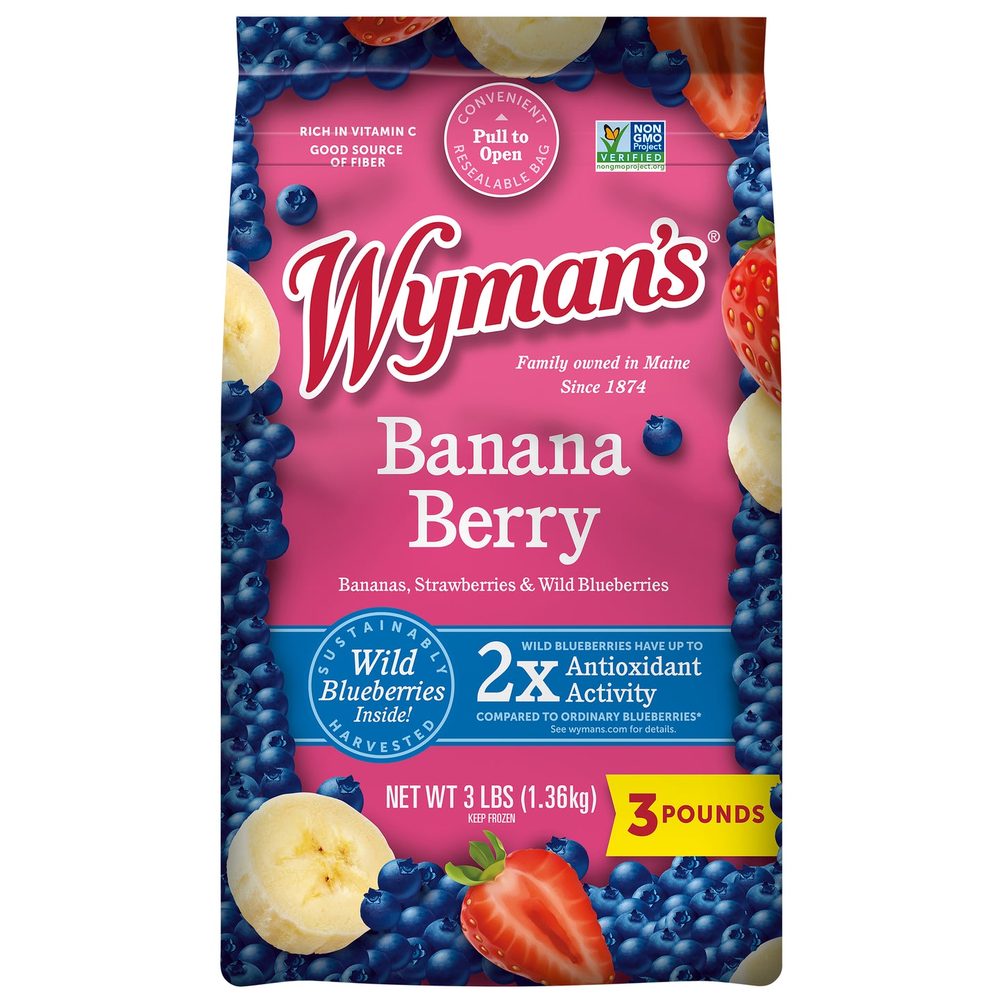 Wyman's Banana Berry 3 lb