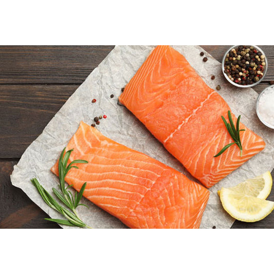 IQF Norwegian Salmon Portions, 6 oz. avg.
