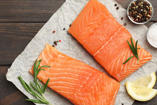 IQF Norwegian Salmon Portions, 6 oz. avg.
