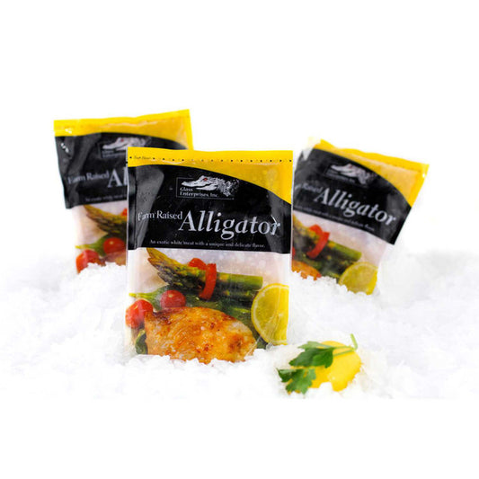 Wild-Caught Alligator Tail Meat