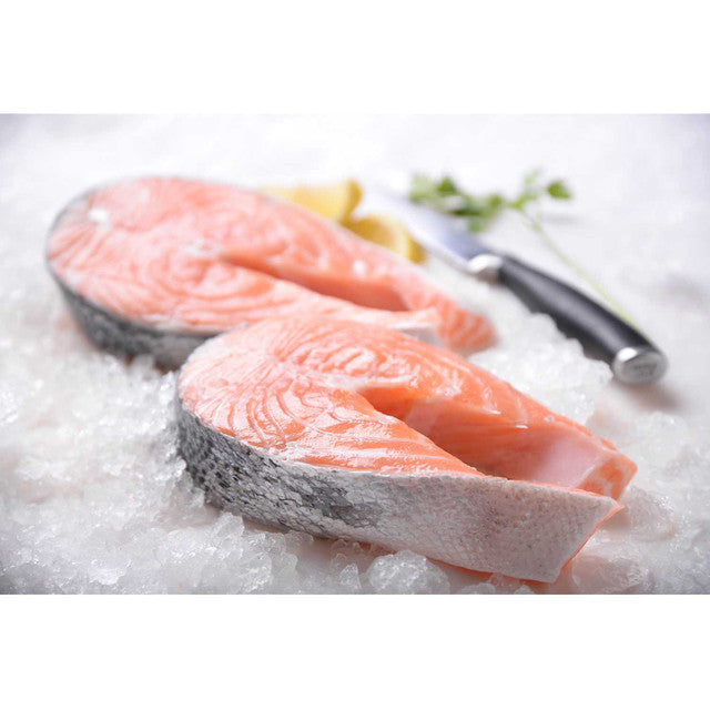 Fresh Canadian Salmon Steaks