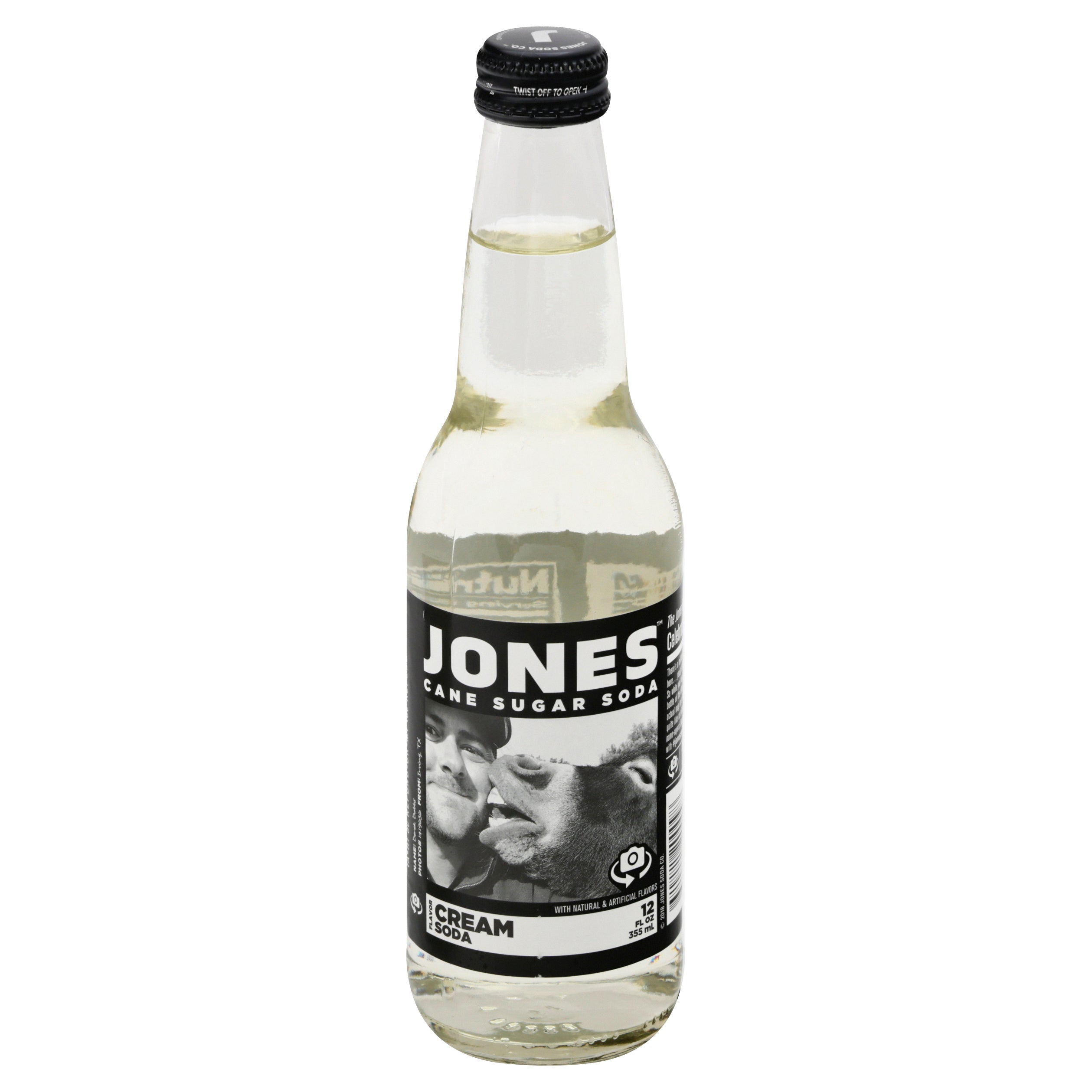 Jones Soda 12 oz - CREAM SODA – Wholey's Market