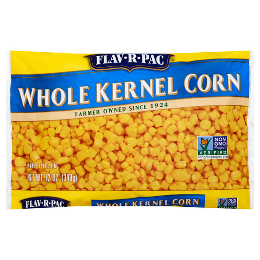 Flav-R-Pac Corn 12 oz - WHOLE KERNEL CORN