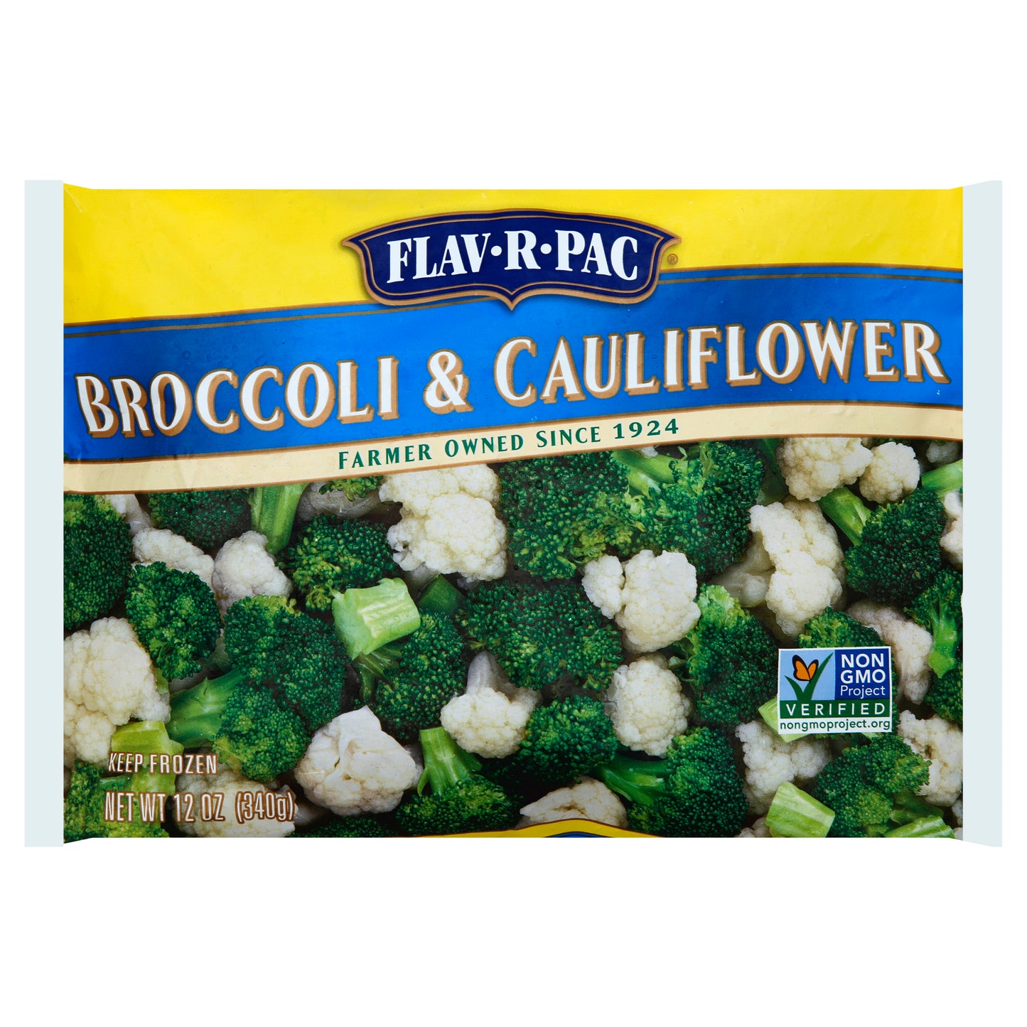 Flav-R-Pac Broccoli & Cauliflower 12 oz