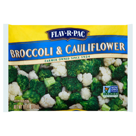 Flav-R-Pac Broccoli & Cauliflower 12 oz
